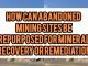How Can Abandoned Mining Sites Be Repurposed For Mineral Recovery Or Remediation